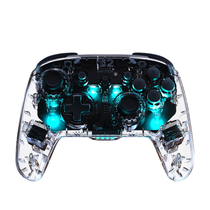 Turtle Beach Afterglow Clear - Draadloos in de groep HOME ELECTRONICS / Spelconsoles en accessoires / Nintendo Switch 2 / Accessoires bij TP E-commerce Nordic AB (D37102)