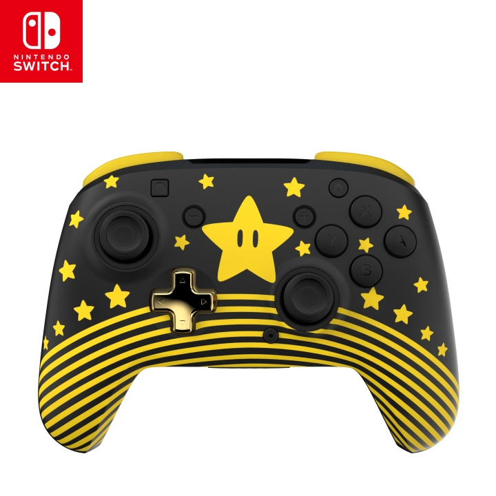 Turtle Beach Rematch draadloze controller Super Mario Star in de groep HOME ELECTRONICS / Spelconsoles en accessoires / Nintendo Switch 2 / Accessoires bij TP E-commerce Nordic AB (D37139)