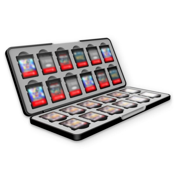 Freaks and Geeks 24-in-1 gamekaartetui - Nintendo Switch 2 in de groep HOME ELECTRONICS / Spelconsoles en accessoires / Nintendo Switch 2 bij TP E-commerce Nordic AB (D37165)