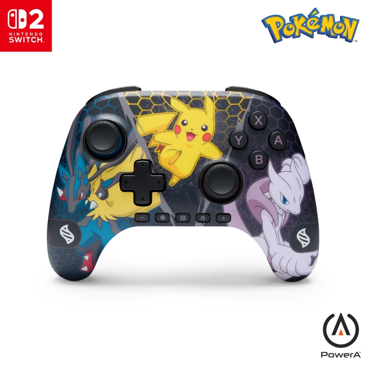 PowerA Advantage Wireless Controller - Nintendo Switch 2 - Pokémon: Mega Evolutions in de groep HOME ELECTRONICS / Spelconsoles en accessoires / Nintendo Switch 2 / Accessoires bij TP E-commerce Nordic AB (D37169)