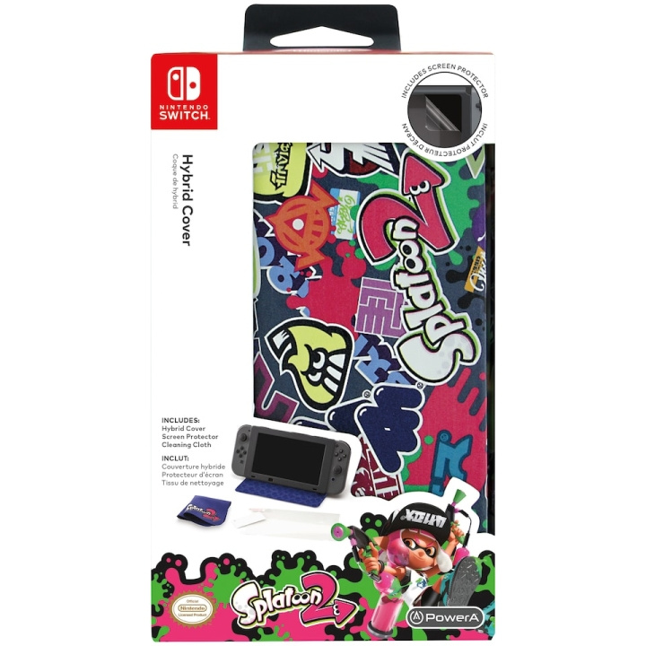 PowerA Nintendo Switch Hybrid Cover Splatoon 2 in de groep HOME ELECTRONICS / Spelconsoles en accessoires / Nintendo Switch / Accessoires bij TP E-commerce Nordic AB (D37180)