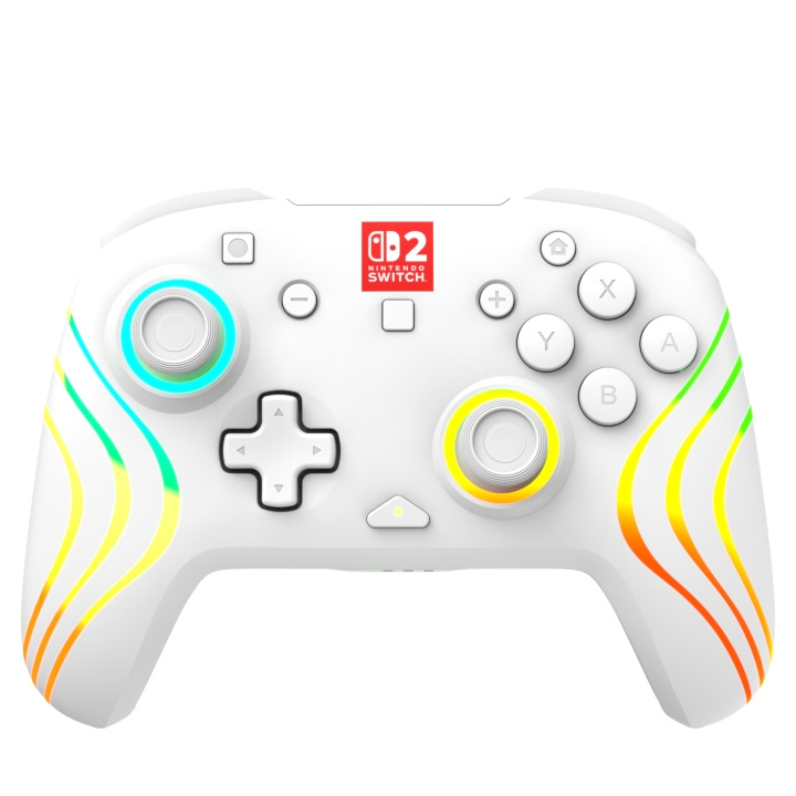 Turtle Beach - Draadloze controller - Afterglow Wave (wit) in de groep HOME ELECTRONICS / Spelconsoles en accessoires / Nintendo Switch 2 / Accessoires bij TP E-commerce Nordic AB (D37184)