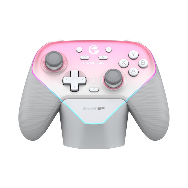 GameSir Super Nova Multiplatform Gamepad (Hall-Effect Sticks) - Whipped Pink in de groep HOME ELECTRONICS / Spelconsoles en accessoires / Nintendo Switch bij TP E-commerce Nordic AB (D37192)