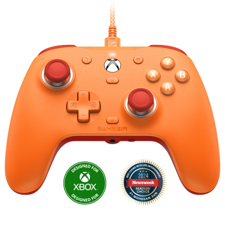 GameSir G7 SE Multiplatform Gamepad (Hall-Effect Sticks) - Vibrant Orange in de groep HOME ELECTRONICS / Spelconsoles en accessoires / Xbox Series X bij TP E-commerce Nordic AB (D37205)