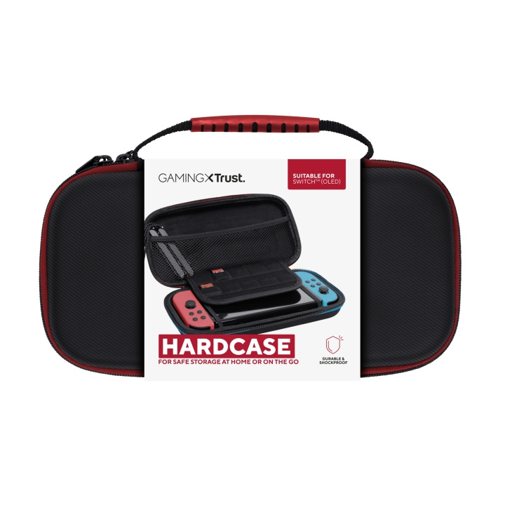 Trust GXT1248 Hardcase voor NSW - Zwart in de groep HOME ELECTRONICS / Spelconsoles en accessoires / Nintendo Switch / Accessoires bij TP E-commerce Nordic AB (D37213)