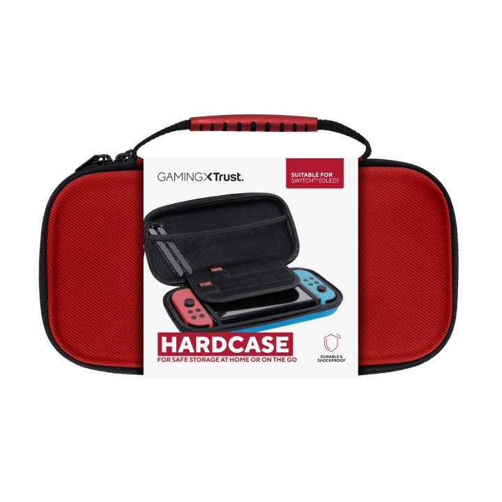 Trust GXT1248S Hardcase voor NSW - Rood & Blauw in de groep HOME ELECTRONICS / Spelconsoles en accessoires / Nintendo Switch / Accessoires bij TP E-commerce Nordic AB (D37214)