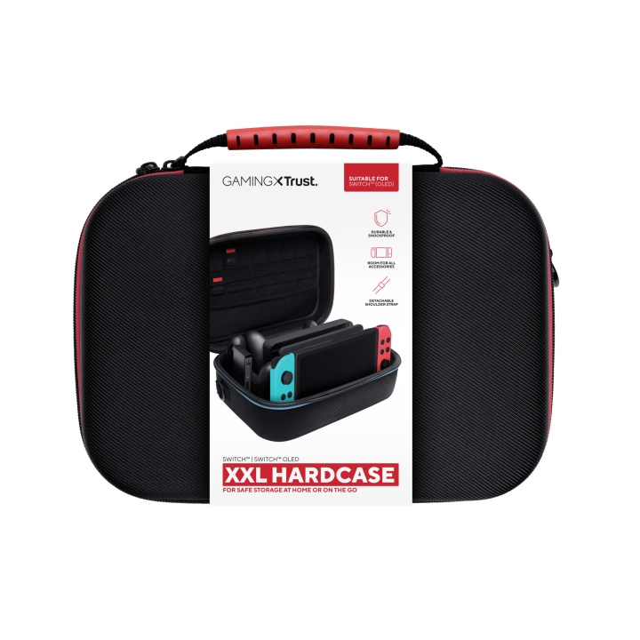 Trust GXT1247 XXL Hardcase voor NSW - XXL in de groep HOME ELECTRONICS / Spelconsoles en accessoires / Nintendo Switch / Accessoires bij TP E-commerce Nordic AB (D37215)