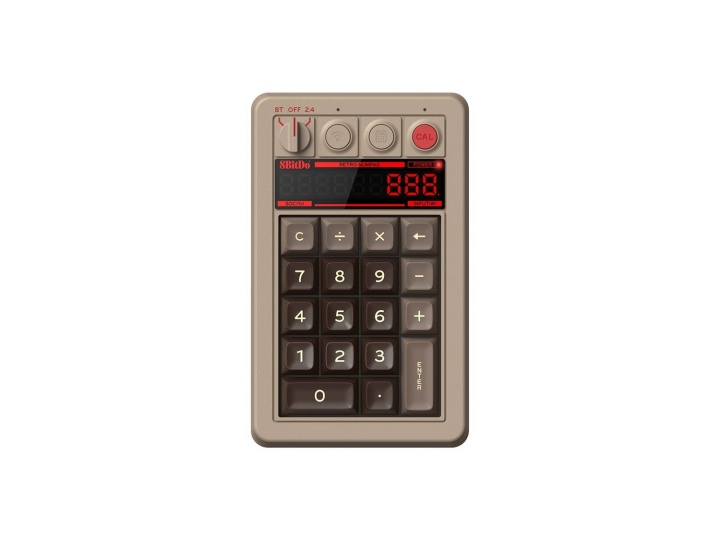 8BitDo - Mechanisch numeriek toetsenblok - C64-editie in de groep COMPUTERS & RANDAPPARATUUR / GAMING / Toetsenborden bij TP E-commerce Nordic AB (D37222)