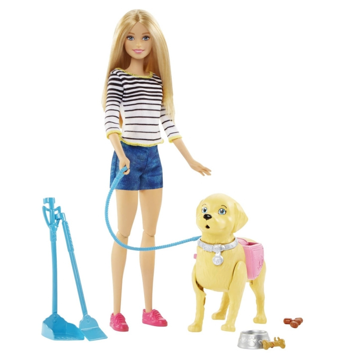 Barbie Walk and Potty Pup (DWJ68) in de groep SPEELGOED, KINDER- & BABYPRODUCTEN / Speelgoed / Docks & Accessoires bij TP E-commerce Nordic AB (D37247)