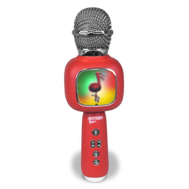 Bontempi Draadloze karaokemicrofoon voor duetten (485110) in de groep SPEELGOED, KINDER- & BABYPRODUCTEN / Muziek, Zang en afbeelingen / Muziekinstrumenten bij TP E-commerce Nordic AB (D37298)
