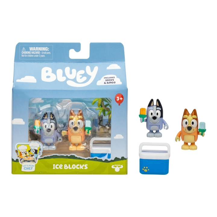Bluey Set van 2 figuren, 2 varianten (90406) in de groep SPEELGOED, KINDER- & BABYPRODUCTEN / Speelgoed / Figuren, Miniaturen & accessoires bij TP E-commerce Nordic AB (D37307)