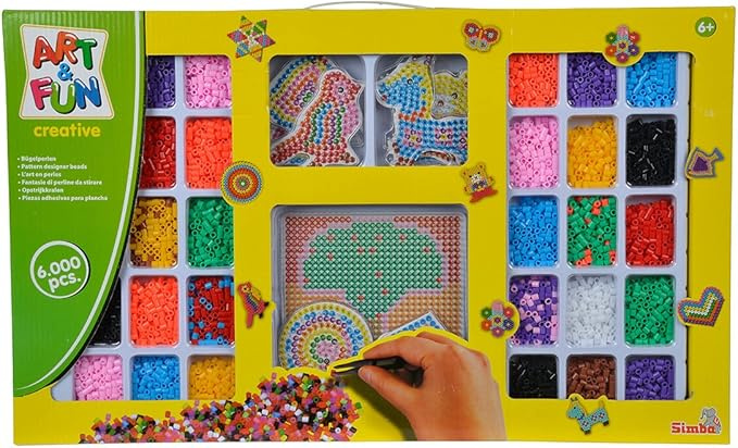 Art & Fun - Big Ironing Beads Set in de groep SPEELGOED, KINDER- & BABYPRODUCTEN / Speelgoed / Ambachten bij TP E-commerce Nordic AB (D37308)