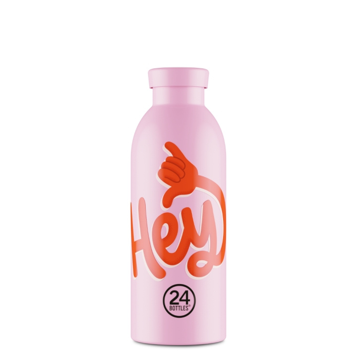 24Bottles Clima - Hey! Pink - Roze - 500 ml in de groep SPORT, VRIJE TIJD & HOBBY / Buitenrecreatie / Thermosflessen & Waterflessen bij TP E-commerce Nordic AB (D37315)
