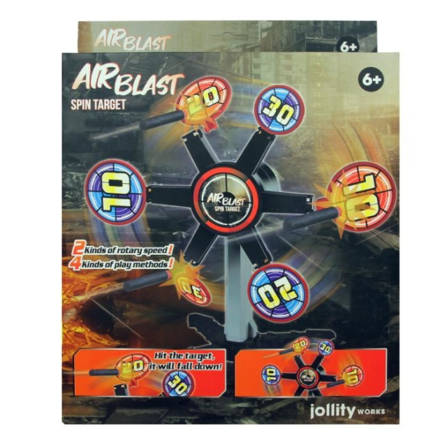 AIRBLAST Spin Target (11363) in de groep SPEELGOED, KINDER- & BABYPRODUCTEN / Speelgoed / Actie spel bij TP E-commerce Nordic AB (D37321)
