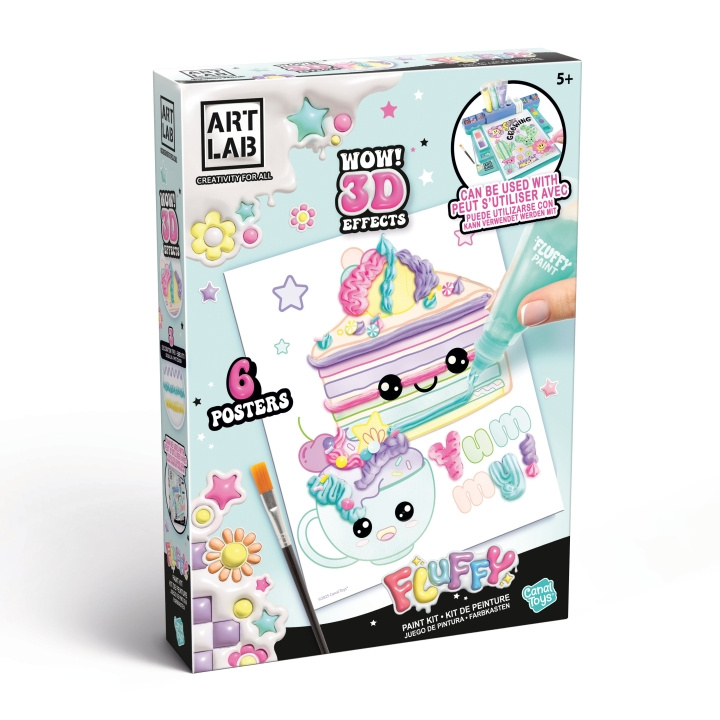 Art Lab Fluffy Paint Kit (123019) in de groep SPEELGOED, KINDER- & BABYPRODUCTEN / Speelgoed / Ambachten bij TP E-commerce Nordic AB (D37325)