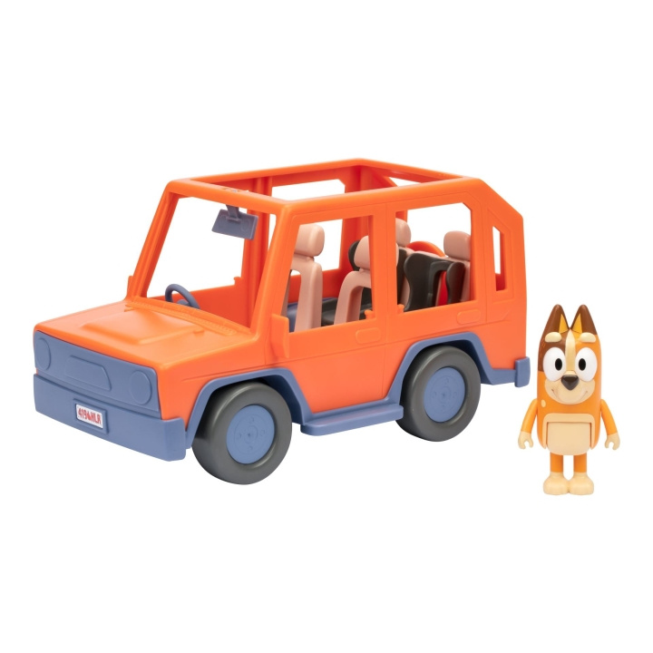 Bluey Heeler-familie: auto voor op reis (90262) in de groep SPEELGOED, KINDER- & BABYPRODUCTEN / Speelgoed / Speelgoedauto\'s bij TP E-commerce Nordic AB (D37332)