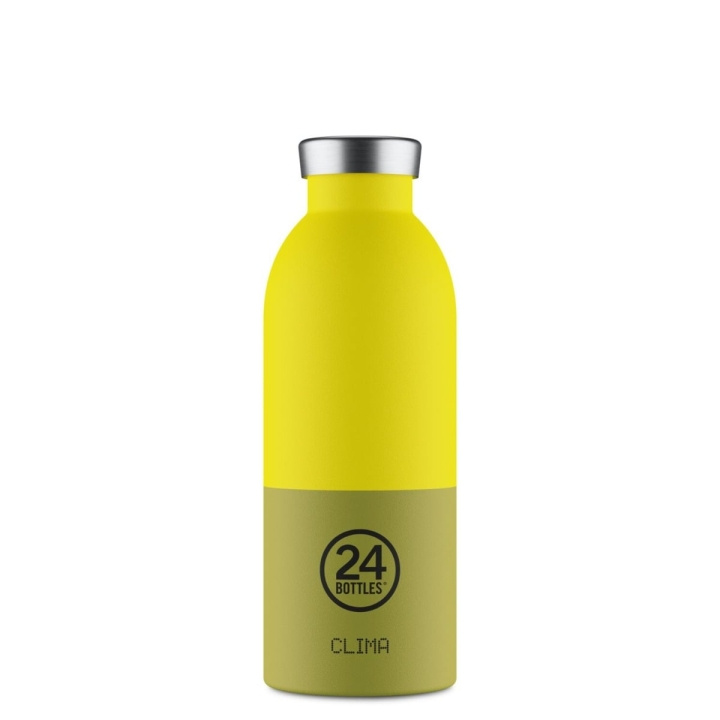 24Bottles Clima - Groen, Geel - 500 ml in de groep SPORT, VRIJE TIJD & HOBBY / Buitenrecreatie / Thermosflessen & Waterflessen bij TP E-commerce Nordic AB (D37355)