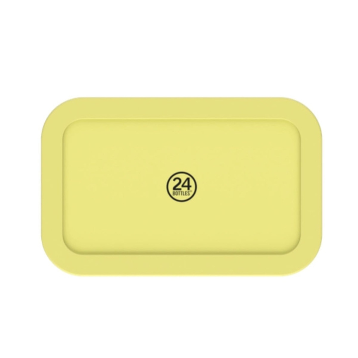 24Bottles Snackbox - Citrus - Gul in de groep HUISHOUDEN & TUIN / Keukengerei / Lunchboxen & Voedselcontainer bij TP E-commerce Nordic AB (D37359)