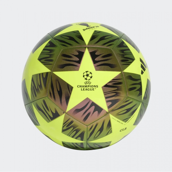 Adidas UEFA Champions League-voetbal maat 5 - Zwart/Geel in de groep SPEELGOED, KINDER- & BABYPRODUCTEN / Buitenspeelgoed / Sport & Spel bij TP E-commerce Nordic AB (D37384)