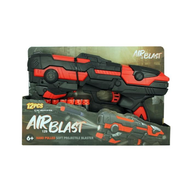 AIRBLAST Softbullet-pistool (11366) in de groep SPEELGOED, KINDER- & BABYPRODUCTEN / Speelgoed / Actie spel bij TP E-commerce Nordic AB (D37438)