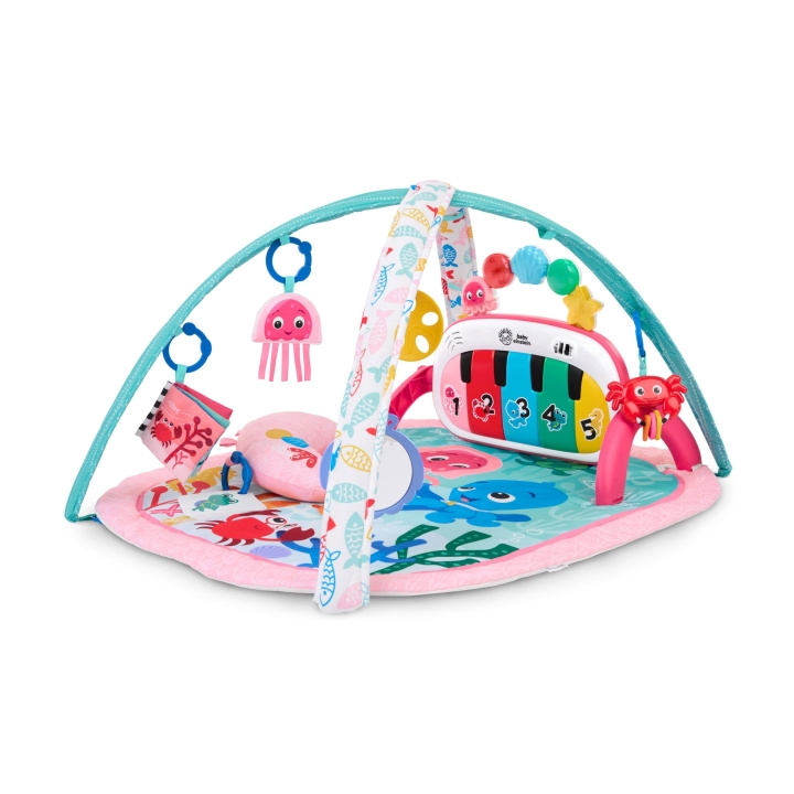 Baby Einstein 4-in-1 Kickin' Tunes™ Jellyfish Jamboree™ Muziek- en taalontdekkingsgym (BE-17413) in de groep SPEELGOED, KINDER- & BABYPRODUCTEN / Babyspeelgoed / Activiteitenspeelgoed bij TP E-commerce Nordic AB (D37472)