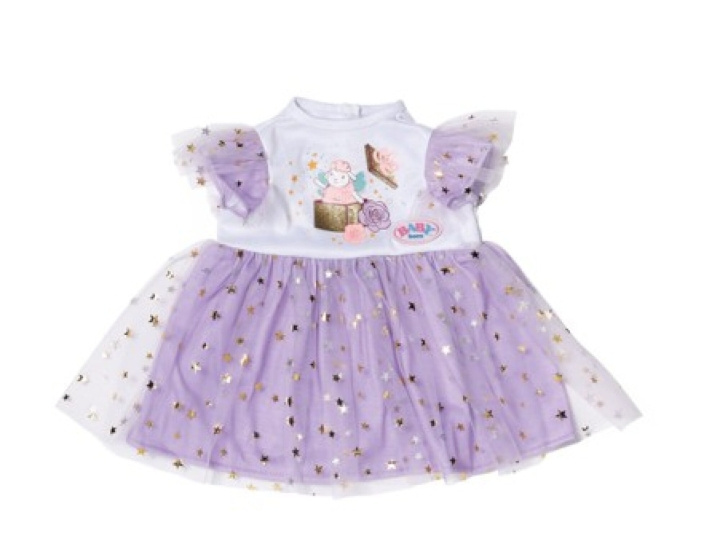 BABY Born Lila tutu-jurk 43 cm (838754) in de groep SPEELGOED, KINDER- & BABYPRODUCTEN / Speelgoed / Docks & Accessoires bij TP E-commerce Nordic AB (D37477)