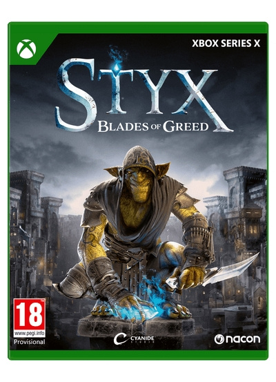 Styx: Blades of Greed (XSeriesX) in de groep HOME ELECTRONICS / Spelconsoles en accessoires / Xbox Series X / Spel bij TP E-commerce Nordic AB (D37543)