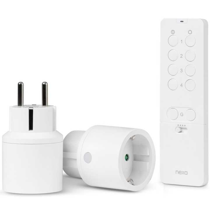 Nexa MYCT-2401 + 2 x WPR01 Smart pack On/Off System Nexa 2 WiFi/433 in de groep HUISHOUDEN & TUIN / Smart home bij TP E-commerce Nordic AB (D37579)