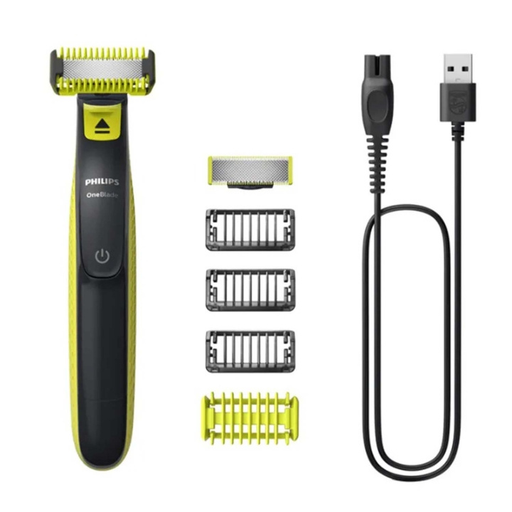 Philips Oneblade Face + Body QP2824/10 in de groep BEAUTY & HEALTH / Haar & Styling / Scheren & Trimmen / Baardtrimmer & Accessoires bij TP E-commerce Nordic AB (D37590)