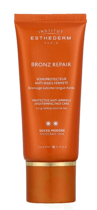 Institut Esthederm Esthederm Bronz Repair Protective Face Care - Moderate 50 ml Anti-Wrinkle And Firming in de groep BEAUTY & HEALTH / Huidsverzorging / Gezicht / Dagcrème bij TP E-commerce Nordic AB (D37592)