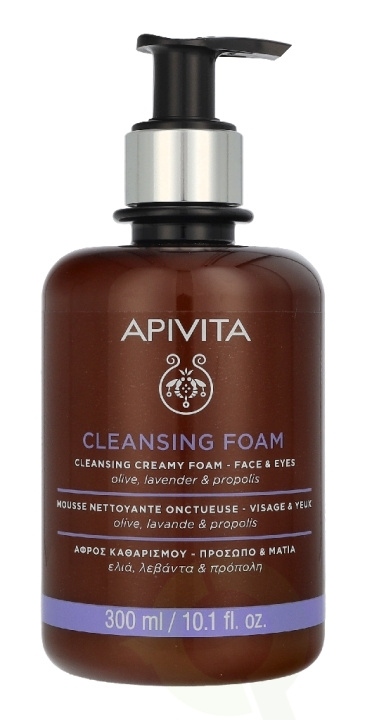 Apivita Face & Eye Foam Cleanser 300 ml in de groep BEAUTY & HEALTH / Huidsverzorging / Gezicht / Schoonmaak bij TP E-commerce Nordic AB (D37608)