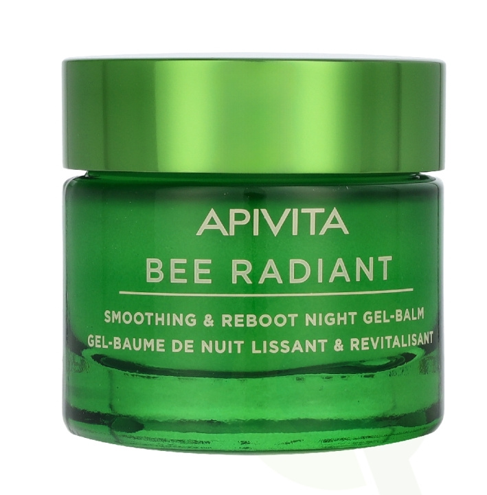 Apivita Bee Radiant Smoothing & Reboot Night Gel-Balm 50 ml in de groep BEAUTY & HEALTH / Huidsverzorging / Gezicht / Nachtcrème bij TP E-commerce Nordic AB (D37619)