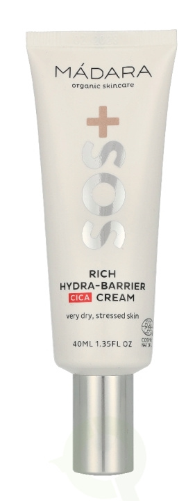 Madara SOS Rich Hydra Barrier Cica Cream 40 ml in de groep BEAUTY & HEALTH / Huidsverzorging / Gezicht / Dagcrème bij TP E-commerce Nordic AB (D37636)