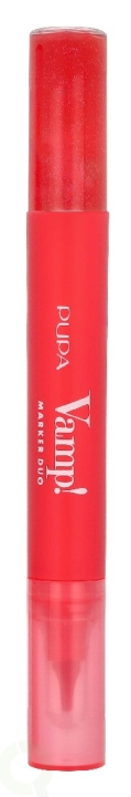 Pupa Milano Pupa Vamp! Marker Duo 4 ml #009 Jelly Coral / Lip Marker 1,4ml / Lip Gloss 2,6ml in de groep BEAUTY & HEALTH / Makeup / Lippen / Lipp gloss bij TP E-commerce Nordic AB (D37711)