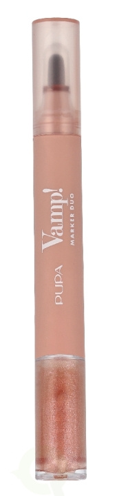 Pupa Milano Pupa Vamp! Marker Duo 4 ml Lip marker 1,4ml/Lip gloss 2,6ml in de groep BEAUTY & HEALTH / Makeup / Lippen / Lipp gloss bij TP E-commerce Nordic AB (D37714)