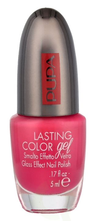 Pupa Milano Pupa Lasting Color Gel Glass Effect Nail Polish 5 ml #128 Spicy Fuschia in de groep BEAUTY & HEALTH / Manicure/pedicure / Nagellak bij TP E-commerce Nordic AB (D37717)