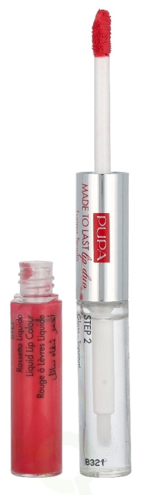 Pupa Milano Pupa Made to Last Lip Duo Lipstick 8 ml #007 Coral Sunrise in de groep BEAUTY & HEALTH / Makeup / Lippen / Lippenstift bij TP E-commerce Nordic AB (D37732)