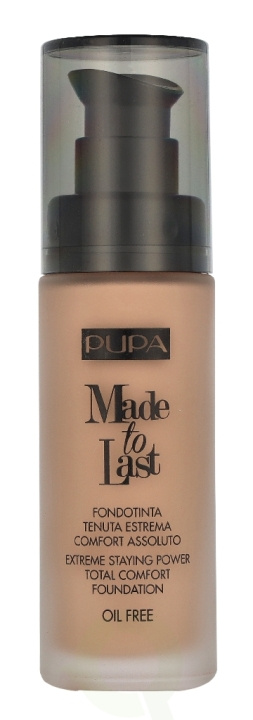 Pupa Milano Pupa Made To Last Total Comfort Foundation SPF10 30 ml #055 Cinnamon Beige in de groep BEAUTY & HEALTH / Makeup / Make-up gezicht / Foundation bij TP E-commerce Nordic AB (D37733)
