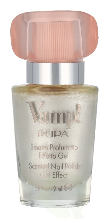 Pupa Milano Pupa Vamp! Scented Nail Polish Gel Effect 9 ml #125 White Snow in de groep BEAUTY & HEALTH / Manicure/pedicure / Nagellak bij TP E-commerce Nordic AB (D37749)