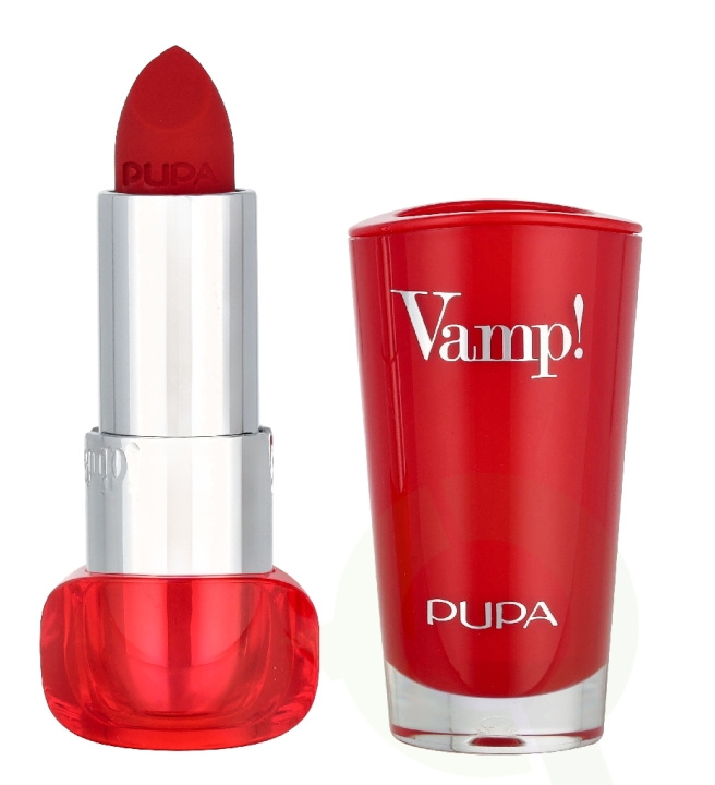 Pupa Milano Pupa Vamp! Extreme Colour Lipstick 3.5 g #302 Ruby Red in de groep BEAUTY & HEALTH / Makeup / Lippen / Lippenstift bij TP E-commerce Nordic AB (D37773)