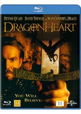 DRAGONHEART Blu Ray (OneToWatch Cult classic movie) in de groep HOME ELECTRONICS / Audio & Beeld / TV & Accessoires / Films / Blu-ray bij TP E-commerce Nordic AB (D37804)