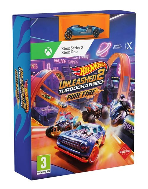 Hot Wheels Unleashed 2: Turbocharged Pure Fire Edition (FR/UK/IT/ES/NL) (XONE) in de groep HOME ELECTRONICS / Spelconsoles en accessoires / Xbox One / Spel bij TP E-commerce Nordic AB (D37809)