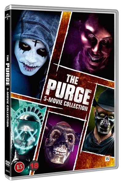 The Purge 1-5 BOX Set (DVD) in de groep HOME ELECTRONICS / Audio & Beeld / TV & Accessoires / Films / DVD bij TP E-commerce Nordic AB (D37812)