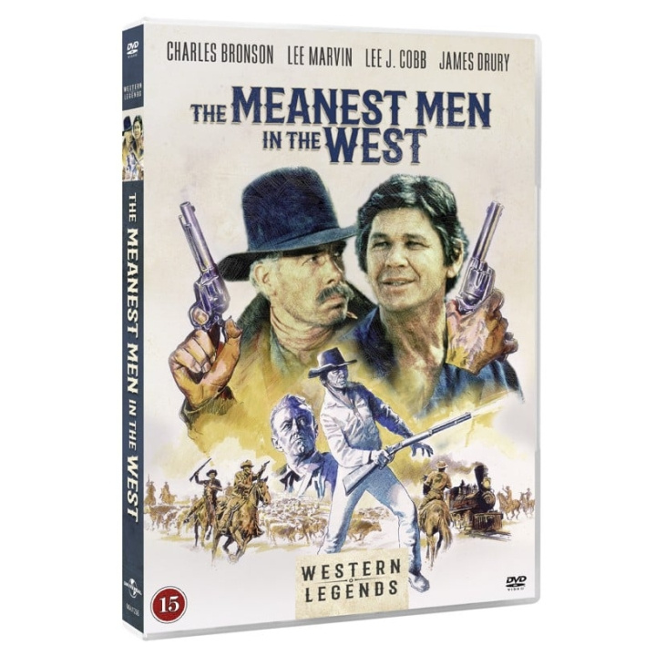 The Meanest Men In The West (Charles Bronson and Lee Marvin) (DVD) in de groep HOME ELECTRONICS / Audio & Beeld / TV & Accessoires / Films / DVD bij TP E-commerce Nordic AB (D37880)