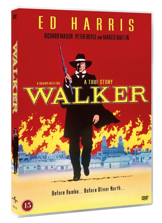 Walker - The amazing story of a real life American soldier of fortune (Ed Harris) (DVD) in de groep HOME ELECTRONICS / Audio & Beeld / TV & Accessoires / Films / DVD bij TP E-commerce Nordic AB (D37881)