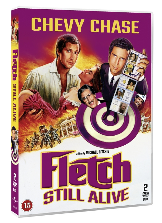 Fletch - Still Alive - Box (2 DISC Box set, Fletch and Fletch returns) LIMITED EDITION (DVD) in de groep HOME ELECTRONICS / Audio & Beeld / TV & Accessoires / Films / DVD bij TP E-commerce Nordic AB (D37891)