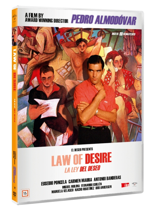 Law Of Desire - A Pedro Almodovar masterpiece movie (DVD) in de groep HOME ELECTRONICS / Audio & Beeld / TV & Accessoires / Films / DVD bij TP E-commerce Nordic AB (D37899)