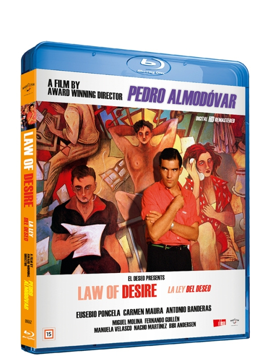 Law Of Desire - A Pedro Almodovar masterpiece movie (Blu-ray) in de groep HOME ELECTRONICS / Audio & Beeld / TV & Accessoires / Films / Blu-ray bij TP E-commerce Nordic AB (D37900)