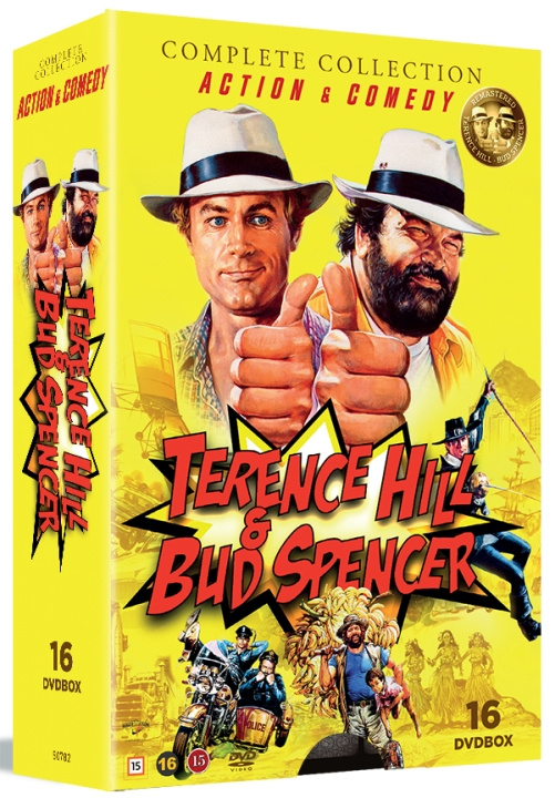 BUD SPENCER & TERENCE HILL COLLECTION BOX - 16 DVD in de groep HOME ELECTRONICS / Audio & Beeld / TV & Accessoires / Films / DVD bij TP E-commerce Nordic AB (D37958)