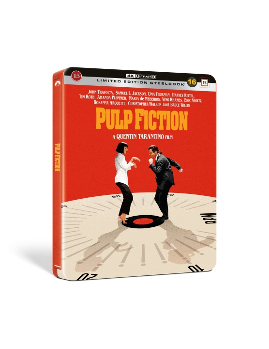 Pulp Fiction - Steelbook (Blu-ray) in de groep HOME ELECTRONICS / Audio & Beeld / TV & Accessoires / Films / Blu-ray bij TP E-commerce Nordic AB (D38015)